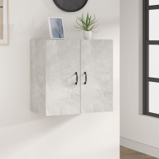 vidaXL betonszürke szerelt fa faliszekrény 60 x 31 x 60 cm bútor