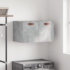 vidaXL betonszürke szerelt fa faliszekrény 60 x 36,5 x 35 cm bútor