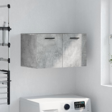 vidaXL betonszürke szerelt fa faliszekrény 60 x 36,5 x 35 cm bútor