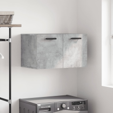 vidaXL betonszürke szerelt fa faliszekrény 60 x 36,5 x 35 cm bútor