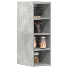 vidaXL betonszürke szerelt fa függő szekrény 20x29,5x60 cm bútor