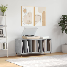 vidaXL betonszürke szerelt fa hanglemezszekrény 100 x 38 x 48 cm bútor