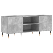 vidaXL betonszürke szerelt fa hanglemezszekrény 121x38x48 cm (831672) bútor