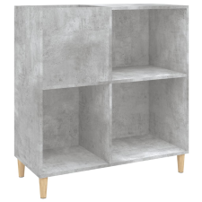 vidaXL betonszürke szerelt fa hanglemezszekrény 84,5 x 38 x 89 cm (831993) bútor