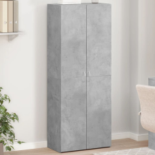 vidaXL betonszürke szerelt fa irattartó szekrény 60 x 32 x 153 cm bútor