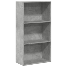 vidaXL betonszürke szerelt fa könyvespolc 60 x 30 x 114 cm (857902) bútor