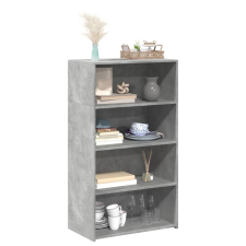 vidaXL betonszürke szerelt fa magasszekrény 70 x 41 x 124 cm bútor