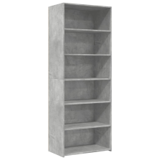 vidaXL betonszürke szerelt fa magasszekrény 70 x 41 x 185 cm (3281690) bútor