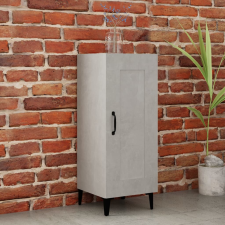 vidaXL betonszürke szerelt fa tálalószekrény 34,5 x 34 x 90 cm bútor