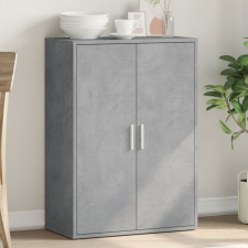 vidaXL Betonszürke szerelt fa tálalószekrény 60 x 31 x 84 cm bútor