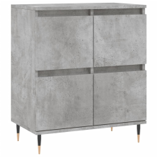 vidaXL betonszürke szerelt fa tálalószekrény 60 x 35 x 70 cm (831208) bútor