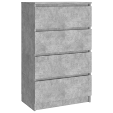 vidaXL betonszürke szerelt fa tálalószekrény 60 x 35 x 98,5 cm (800535) bútor