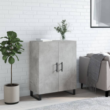 vidaXL betonszürke szerelt fa tálalószekrény 69,5 x 34 x 90 cm bútor