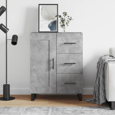 vidaXL betonszürke szerelt fa tálalószekrény 69,5 x 34 x 90 cm bútor