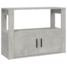 vidaXL betonszürke szerelt fa tálalószekrény 80x30x60 cm (819456) bútor