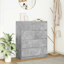 vidaXL betonszürke szerelt fa tálalószekrény 80x35x99 cm bútor