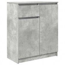 vidaXL betonszürke szerelt fa tálalószekrény fiókos 71x35x84 cm (861592) bútor