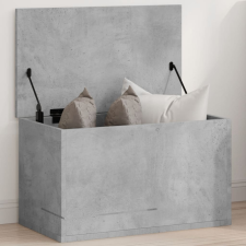 vidaXL betonszürke szerelt fa tárolóláda 60 x 35 x 35 cm bútor