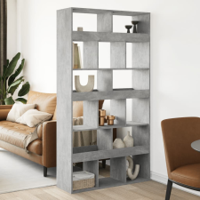 vidaXL betonszürke szerelt fa térelválasztó 100 x 33 x 187,5 cm bútor
