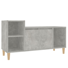 vidaXL betonszürke szerelt fa TV-szekrény 100 x 35 x 55 cm (821176) bútor
