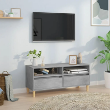 vidaXL betonszürke szerelt fa TV-szekrény 100x34,5x44,5 cm bútor