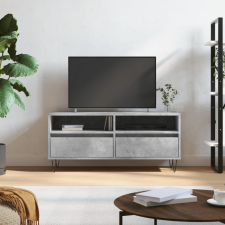 vidaXL betonszürke szerelt fa TV-szekrény 100x34,5x44,5 cm bútor