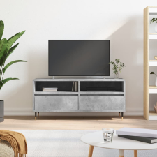 vidaXL betonszürke szerelt fa TV-szekrény 100x34,5x44,5 cm bútor