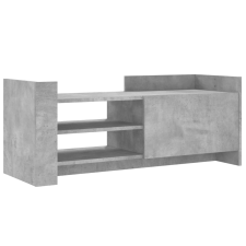 vidaXL betonszürke szerelt fa TV-szekrény 100x35x40 cm (848377) bútor