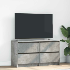 vidaXL betonszürke szerelt fa TV-szekrény 100x35x54 cm bútor