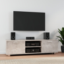 vidaXL betonszürke szerelt fa TV-szekrény 140 x 40,5 x 35 cm bútor