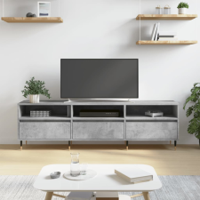 vidaXL betonszürke szerelt fa TV-szekrény 150x30x44,5 cm bútor