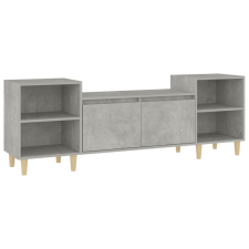 vidaXL betonszürke szerelt fa TV-szekrény 160x35x55 cm (821192) bútor