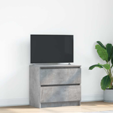 vidaXL betonszürke szerelt fa TV-szekrény 60x35x54 cm bútor