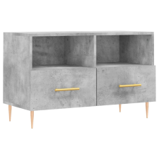 vidaXL betonszürke szerelt fa TV-szekrény 80 x 36 x 50 cm (828960) bútor