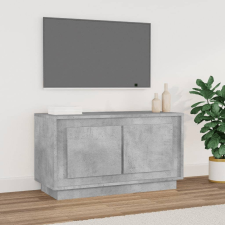 vidaXL betonszürke szerelt fa TV-szekrény 80x35x45 cm bútor
