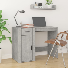 vidaXL betonszürke színű szerelt fa íróasztal 100x49x75 cm íróasztal