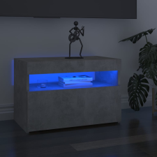 vidaXL betonszürke TV-szekrény LED-lámpákkal 60 x 35 x 40 cm bútor