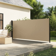 vidaXL bézs behúzható oldalsó napellenző 160 x 300 cm kerti bútor