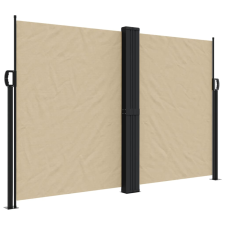 vidaXL bézs behúzható oldalsó napellenző 160x1000 cm kerti bútor