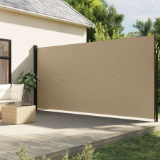 vidaXL bézs behúzható oldalsó napellenző 200 x 500 cm kerti bútor