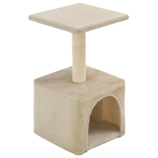vidaXL bézs macskabútor szizál kaparófával 55 cm (170539) macskabútor