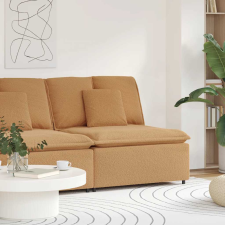 vidaXL bézs moduláris kanapé középső modul párnákkal 100 cm bútor