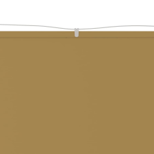 vidaXL bézs oxford-szövet függőleges napellenző 140x270 cm (148262) kerti bútor