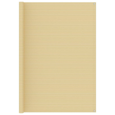 vidaXL Bézs sátorszőnyeg 200 x 200 cm kemping felszerelés