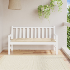 vidaXL Bézs szövet kerti padpárna 150 x 50 x 7 cm lakástextília