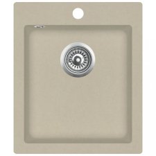 vidaXL bézsszínű, egymedencés gránit mosogatótálca mosogatótálca