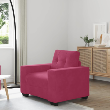 vidaXL bordó bársony kanapéfotel 59 cm bútor