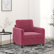 vidaXL bordó bársony kanapéfotel 60 cm bútor