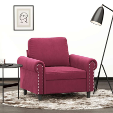 vidaXL bordó bársony kanapéfotel 60 cm bútor
