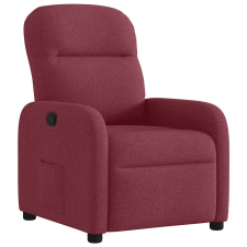 vidaXL bordó dönthető szövet fotel (4015525) bútor